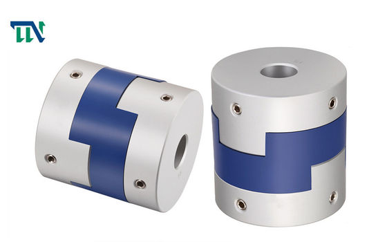 গুণ  Steel Oldham Shaft Coupling Rigid Clamp 5mm To 8mm For Mechanism Connection কারখানা