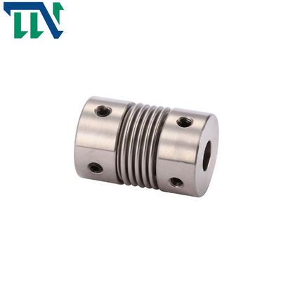 গুণ  Metal Flexible Bellows Couplings Stainless Steel Motor Starter 16X27mm কারখানা